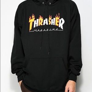 Thrasher Magazine Flame hoodie